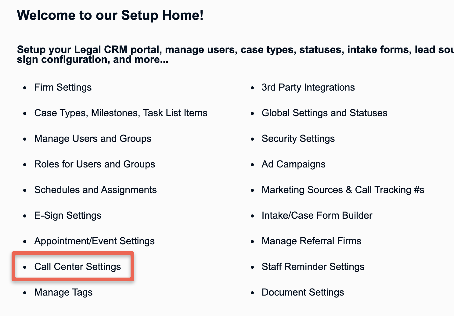 The Administrator's Guide to the CRM Smart Dialer Law Ruler Software, LLC